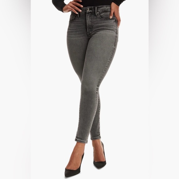 Good American Stovepipe blue Jeans Size 18 - Picture 3 of 9